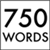 750 Words logo