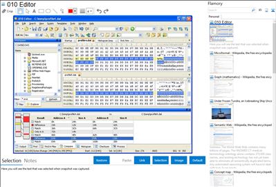 010 Editor - Flamory bookmarks and screenshots