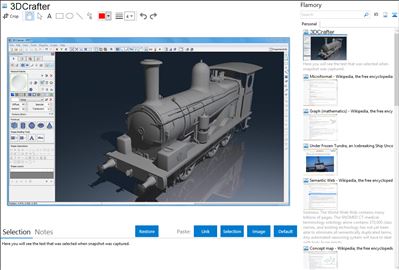 3DCrafter - Flamory bookmarks and screenshots