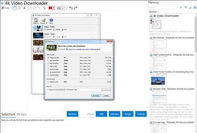 4k Video Downloader - Flamory bookmarks and screenshots