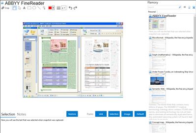 ABBYY FineReader - Flamory bookmarks and screenshots