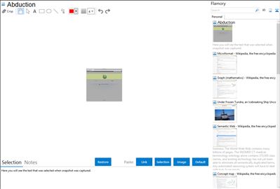 Abduction - Flamory bookmarks and screenshots