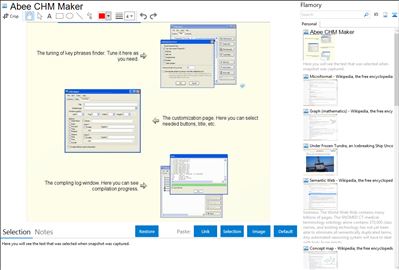 Abee CHM Maker - Flamory bookmarks and screenshots