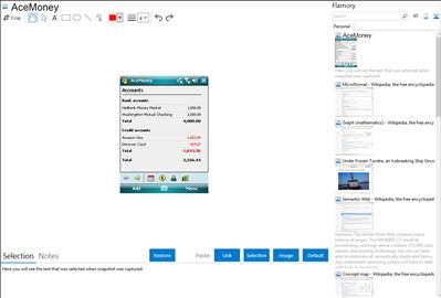 AceMoney - Flamory bookmarks and screenshots