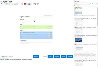 AgileTask - Flamory bookmarks and screenshots