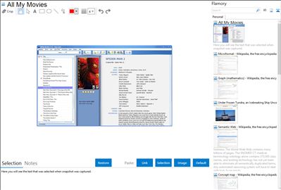 All My Movies - Flamory bookmarks and screenshots