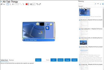 Alt-Tab Thingy - Flamory bookmarks and screenshots