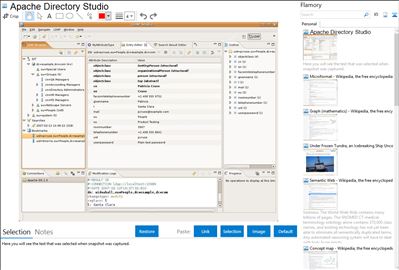 Apache Directory Studio - Flamory bookmarks and screenshots