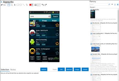Appszito - Flamory bookmarks and screenshots