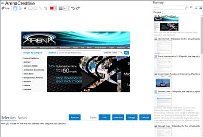 ArenaCreative - Flamory bookmarks and screenshots