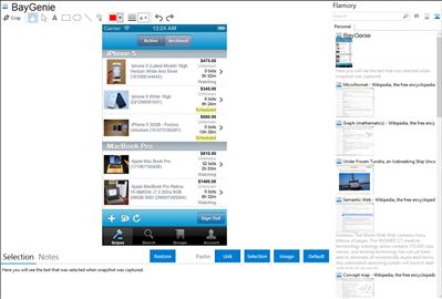 BayGenie - Flamory bookmarks and screenshots