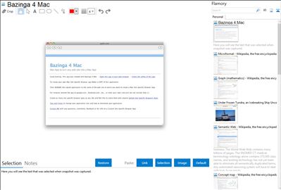 Bazinga 4 Mac - Flamory bookmarks and screenshots