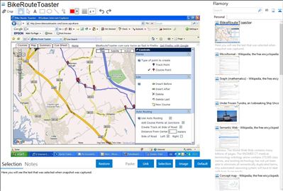BikeRouteToaster - Flamory bookmarks and screenshots