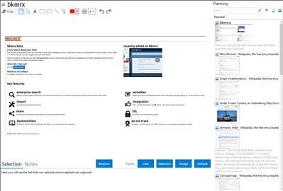 bkmrx - Flamory bookmarks and screenshots
