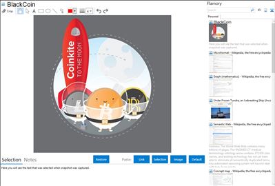 BlackCoin - Flamory bookmarks and screenshots