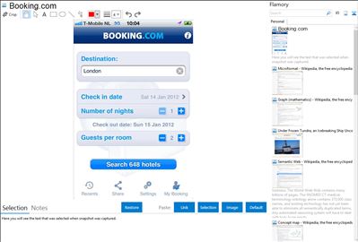 Booking.com - Flamory bookmarks and screenshots