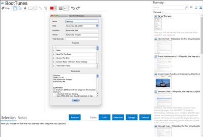 BootTunes - Flamory bookmarks and screenshots