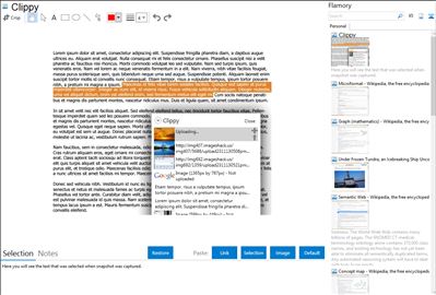 Clippy - Flamory bookmarks and screenshots