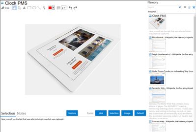 Clock PMS - Flamory bookmarks and screenshots