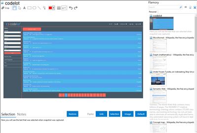 codelot - Flamory bookmarks and screenshots