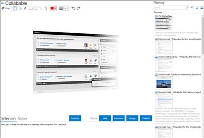 Collabable - Flamory bookmarks and screenshots