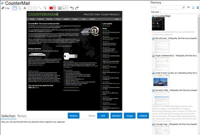 CounterMail - Flamory bookmarks and screenshots