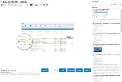 Countersoft Gemini - Flamory bookmarks and screenshots