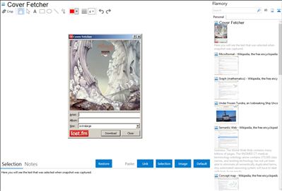 Cover Fetcher - Flamory bookmarks and screenshots