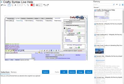Crafty Syntax Live Help - Flamory bookmarks and screenshots