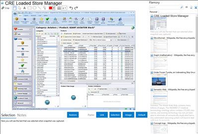 CRE Loaded Store Manager - Flamory bookmarks and screenshots