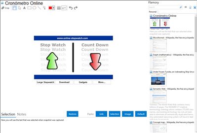 Cronómetro Online - Flamory bookmarks and screenshots
