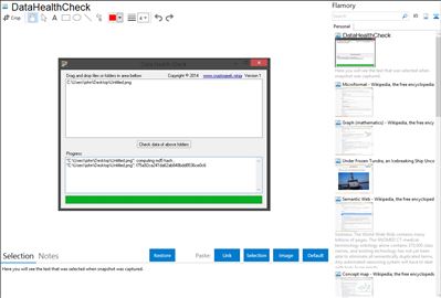 DataHealthCheck - Flamory bookmarks and screenshots