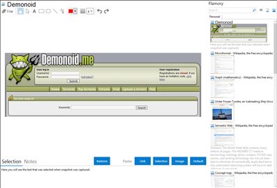 Demonoid - Flamory bookmarks and screenshots