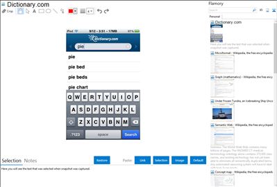 Dictionary.com - Flamory bookmarks and screenshots