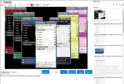 Digsby - Flamory bookmarks and screenshots