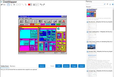 DiskMapper - Flamory bookmarks and screenshots