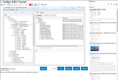 Doffen SSH Tunnel - Flamory bookmarks and screenshots