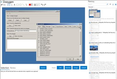 Doxygen - Flamory bookmarks and screenshots