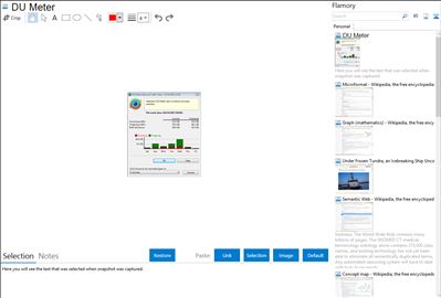 DU Meter - Flamory bookmarks and screenshots