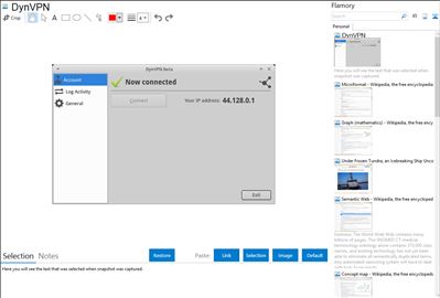DynVPN - Flamory bookmarks and screenshots