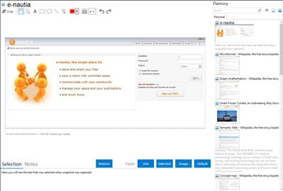 e-nautia - Flamory bookmarks and screenshots
