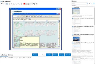 e-Sword - Flamory bookmarks and screenshots