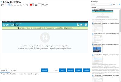 Easy Subtitles - Flamory bookmarks and screenshots