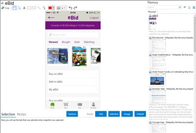 eBid - Flamory bookmarks and screenshots