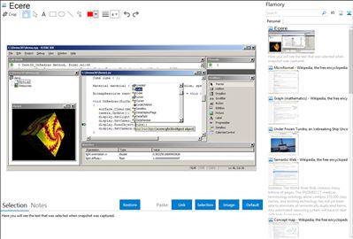 Ecere - Flamory bookmarks and screenshots
