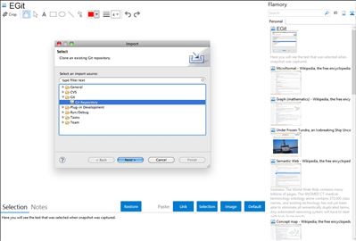 EGit - Flamory bookmarks and screenshots