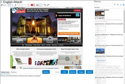 English Attack! - Flamory bookmarks and screenshots