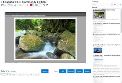 Essential HDR Community Edition - Flamory bookmarks and screenshots