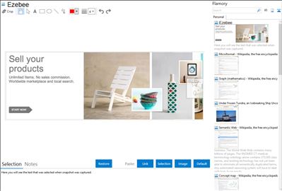 Ezebee - Flamory bookmarks and screenshots