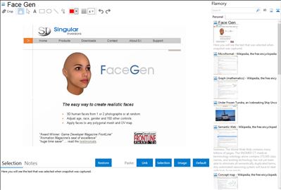 Face Gen - Flamory bookmarks and screenshots